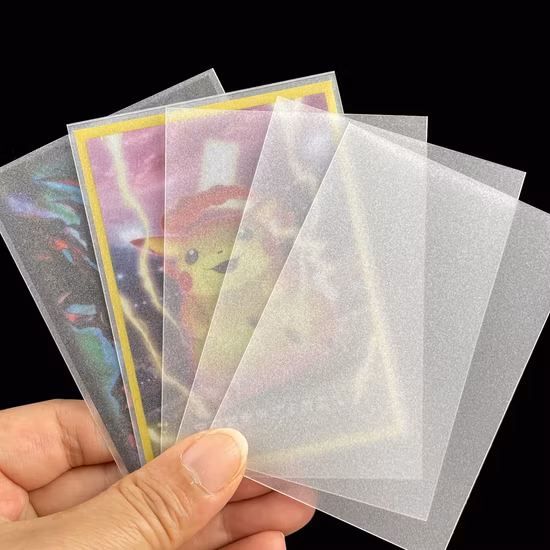 Customized Clear PVC Plastic Business Card with White Boxes