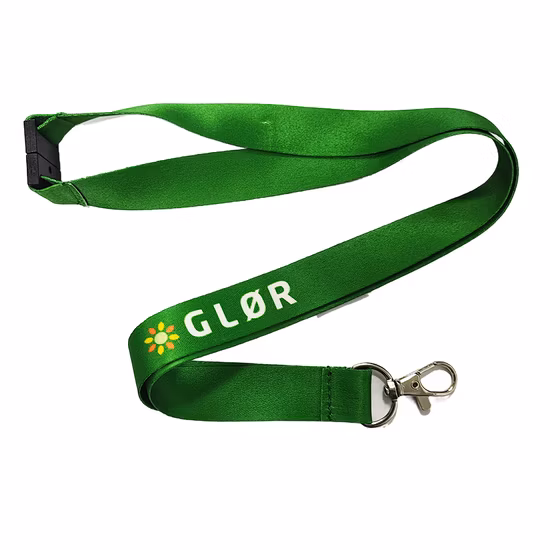 Custom Printed Polyester Heat Transfer Lanyard with Logo