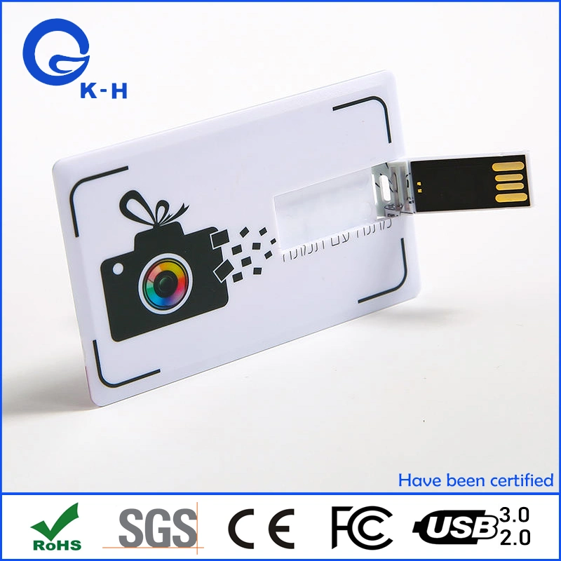 Classic Credit Card U Disk 16GB USB Flash Memory for Wedding Gift