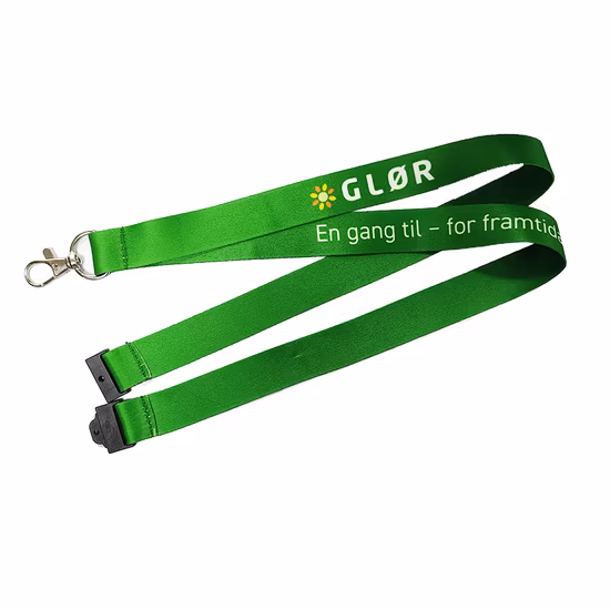 Custom Printed Polyester Heat Transfer Lanyard with Logo