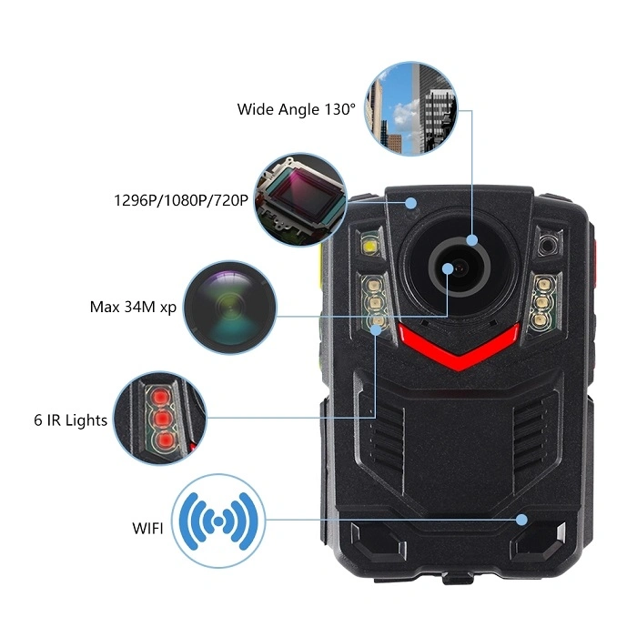 Body Camera CCTV IP WiFi Mini Body Worn Video Camera Night Vision Camera