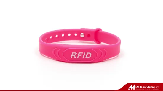 125kHz/13.56MHz RFID PVC/pulsera de silicona utilizada para control de acceso (PVC-04)