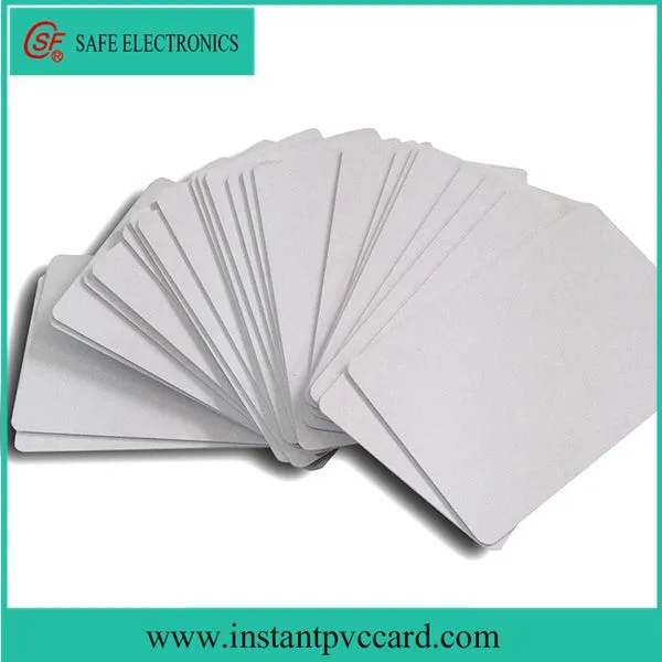 Tarjeta de plástico imprimible de inyección de tinta de 13,56 MHz M1 de PVC